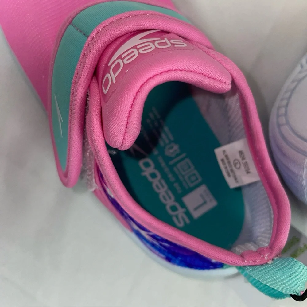 Speedo Pink‎ and Teal Kids Water Shoes